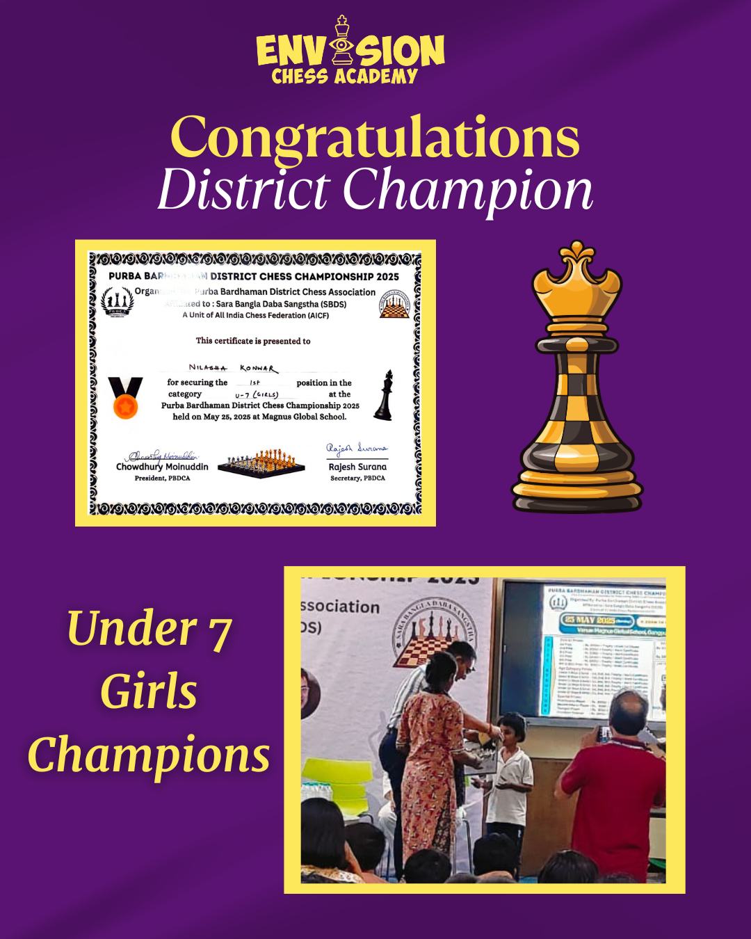 Nilasha Konwar achievement